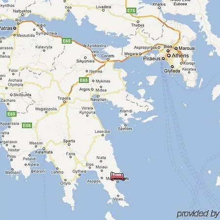 Lazareto Гостевой дом Монемвазия